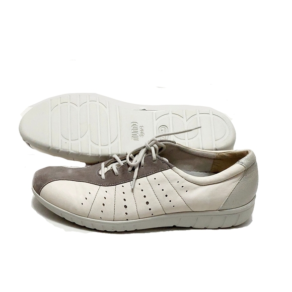 Munro 'Tori' Womens Sporty Brown Gray Lace Up Arch Support Sneaker Shoe Sz 10 - Picture 4 of 7